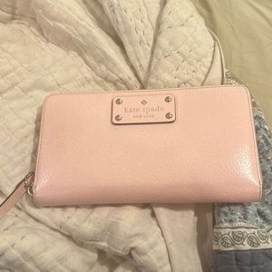 Kate Spade baby pink wallet